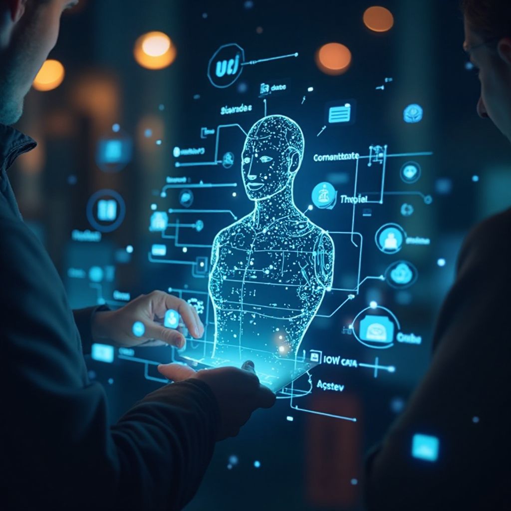 Implementarea IA în servicii românești